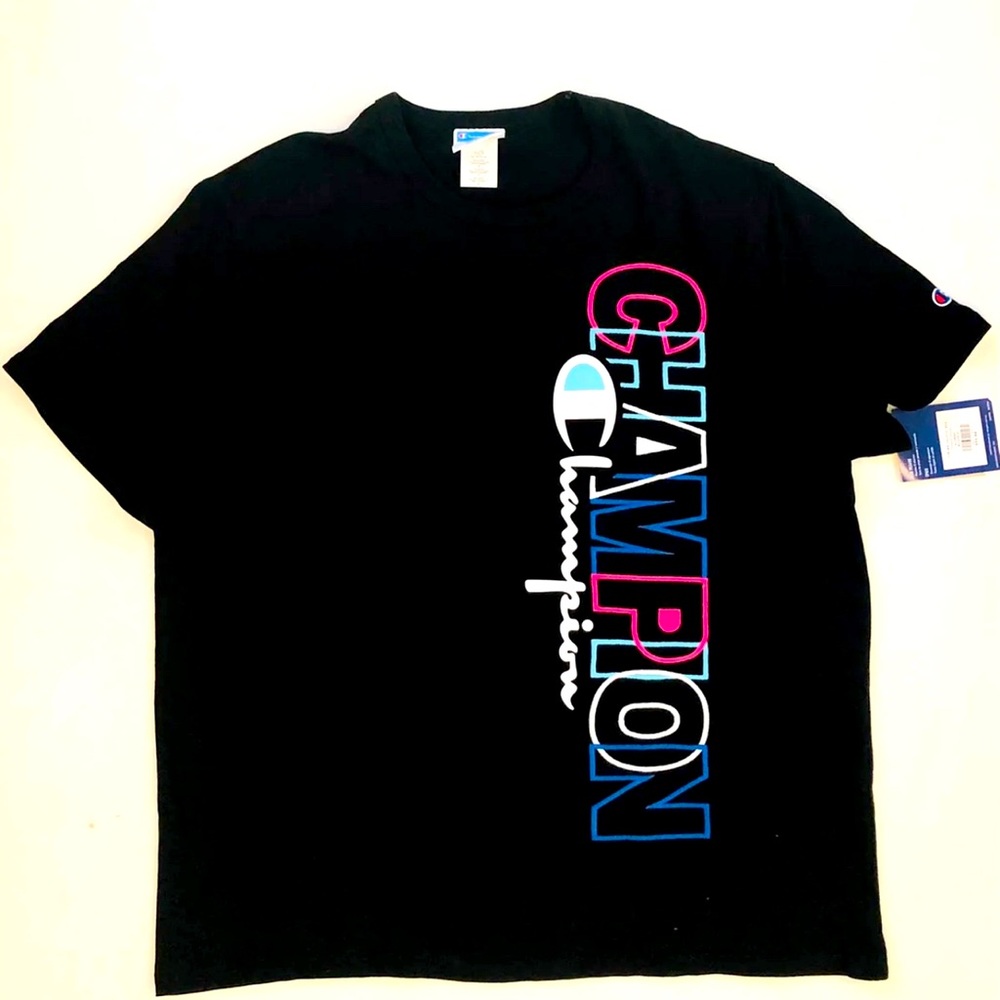 Champion LIFE Men's Heritage Block Logo